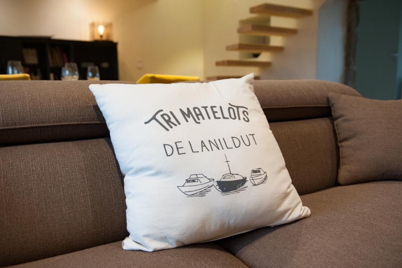 Gwel Ar Mor - Jolie Maison De Charme Renovee Proche Du Port Lanildut 外观 照片